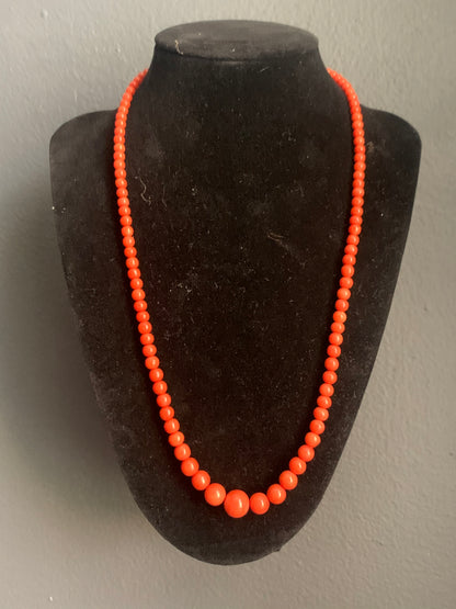 Coral necklace