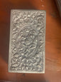 A silver repousse box
