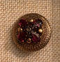 Vintage garnet brooch