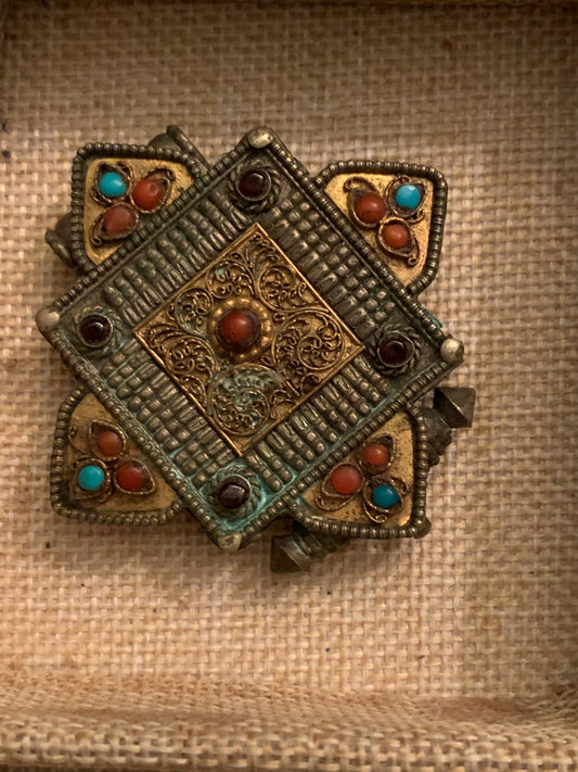 Tibetan ghau pendant
