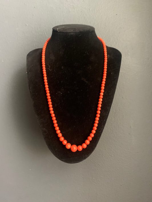 Coral necklace