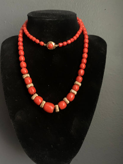 Coral necklace