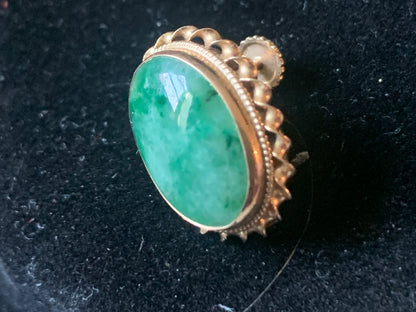 Jade ear rings