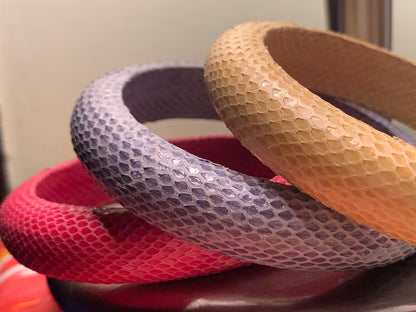 Shagreen bangles
