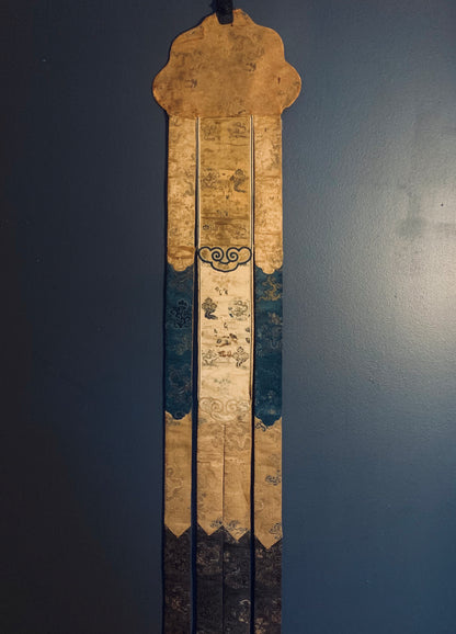 Brocade silk temple hanging