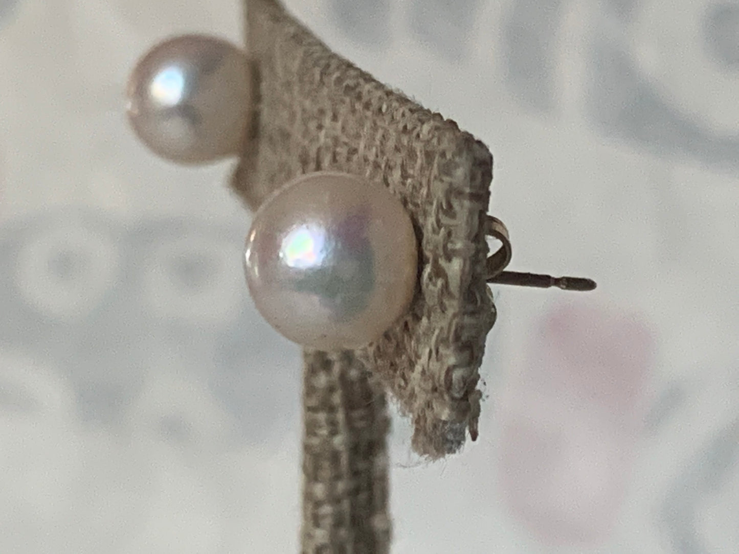 Pearl ear rings