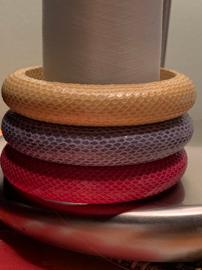 Shagreen bangles