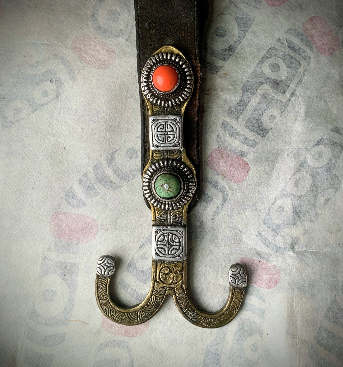 Antique Tibetan belt pendants