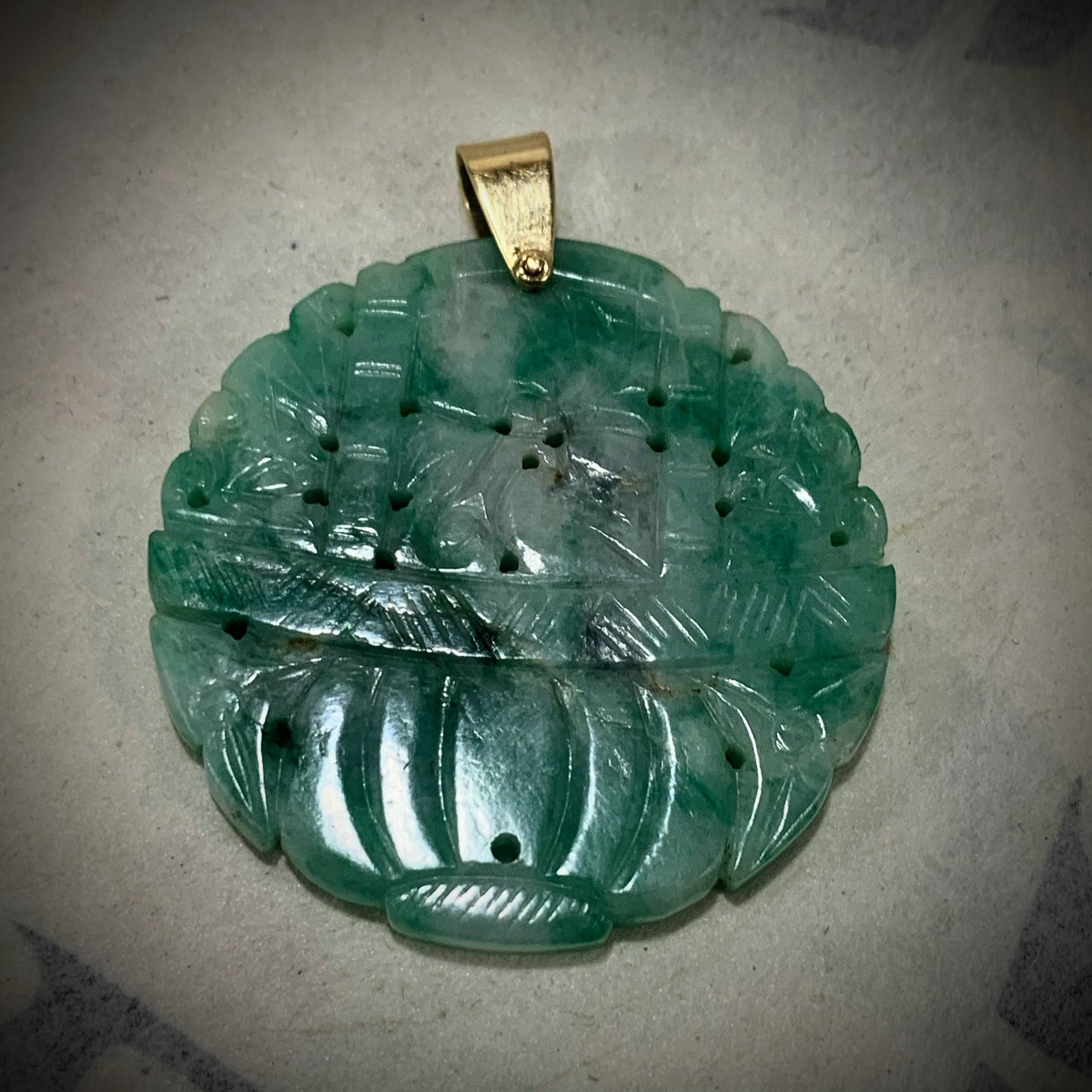 Antique jade pendant
