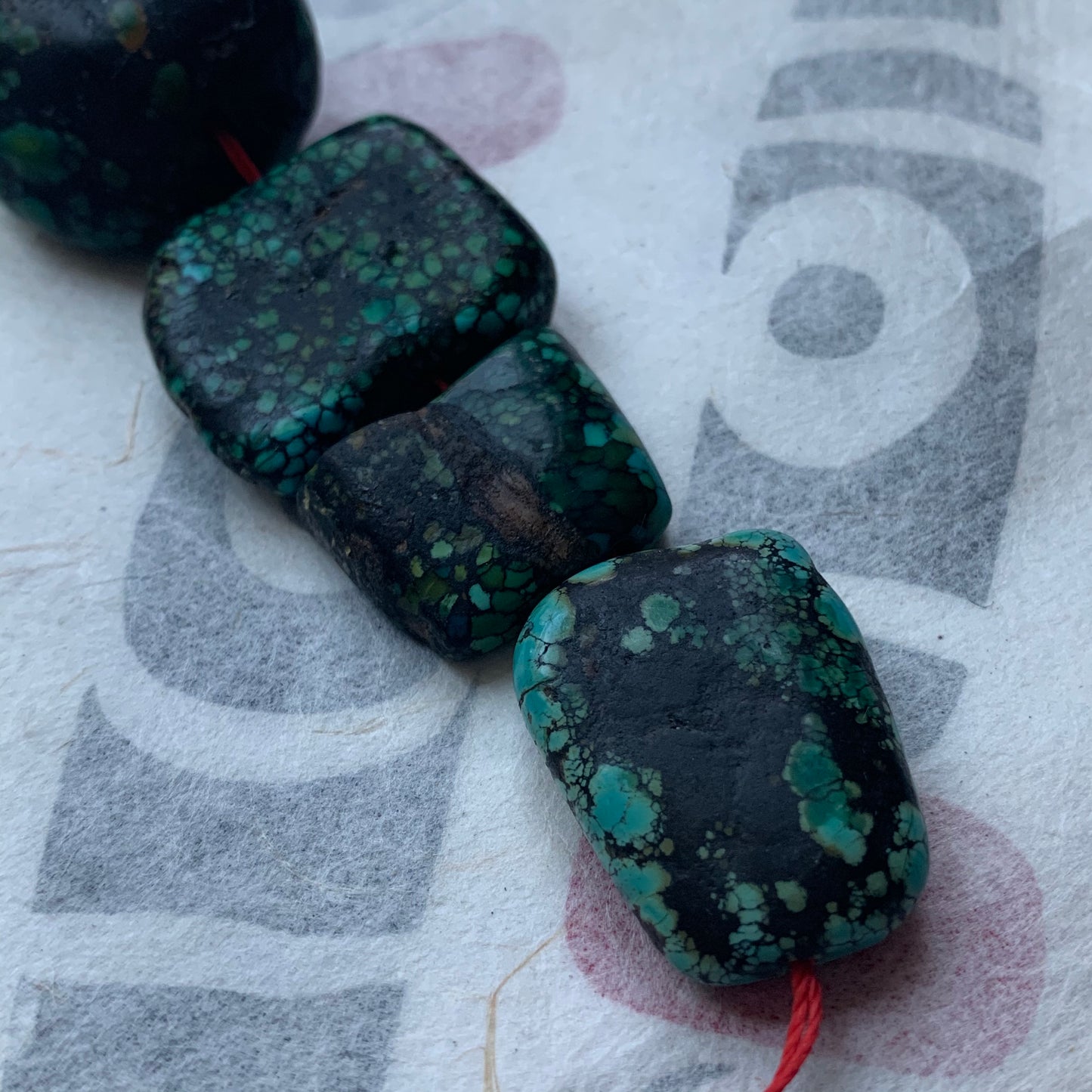 Antique Tibetan Turquoise beads necklace