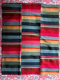 An antique Tibetan woman’s hand-woven, woolen apron - pangden.