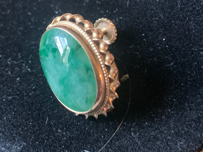 Jade ear rings