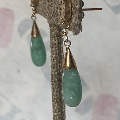 A jade earring