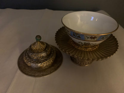 Tibetan cup stand