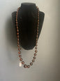 Amber bead becklace