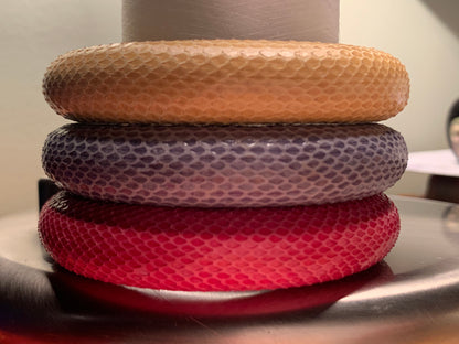 Shagreen bangles
