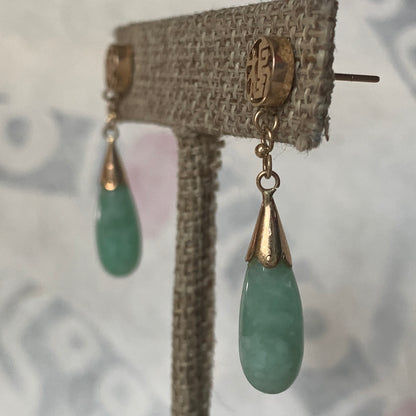 A jade earring