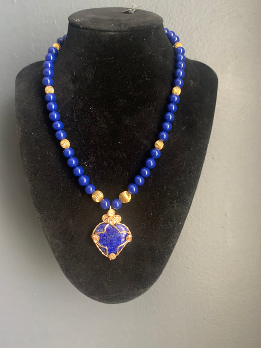 Lapis necklace