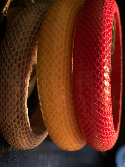 Shagreen bangles