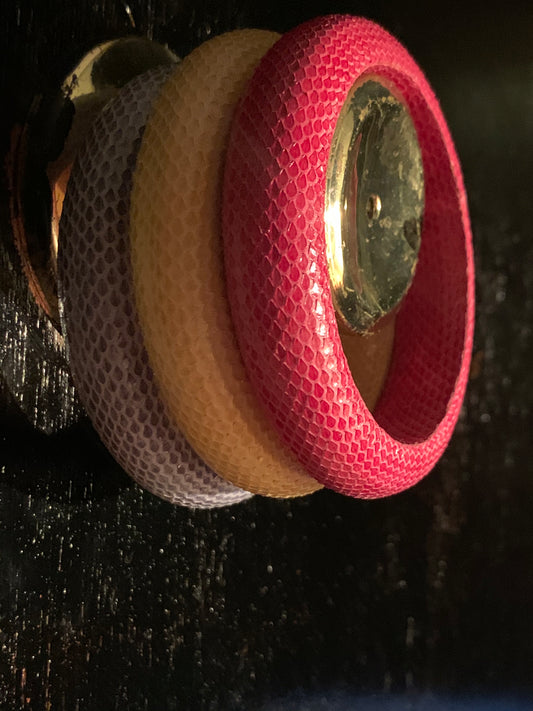 Shagreen bangles