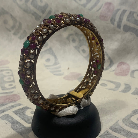 Antique Indian gold bangle