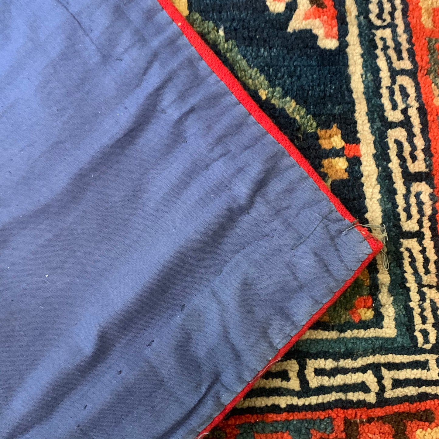 Tibetan seat cover/ rug