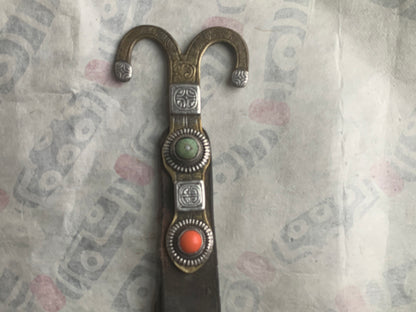 Antique Tibetan belt pendants