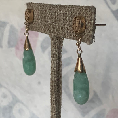 A jade earring