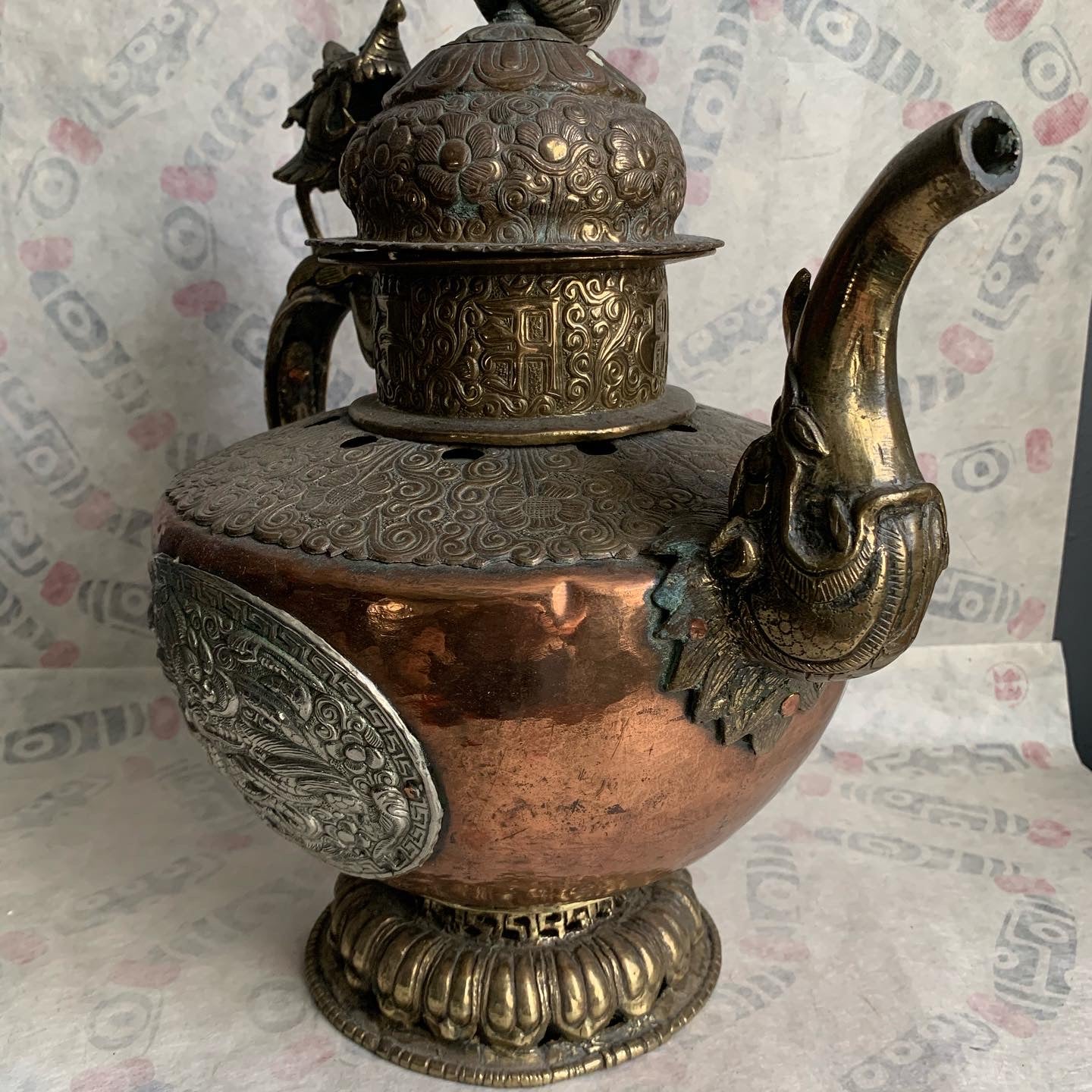 An antique Tibetan Teapot