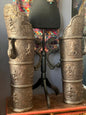 Vintage Tibetan Tea Bronze Jugs