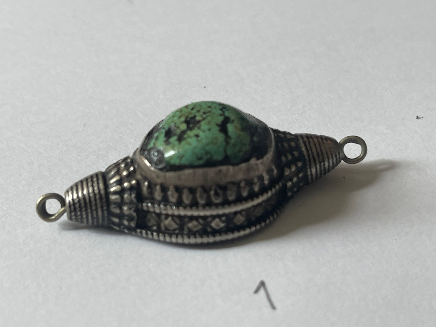 Antique Tibetan Turquoise hair beads