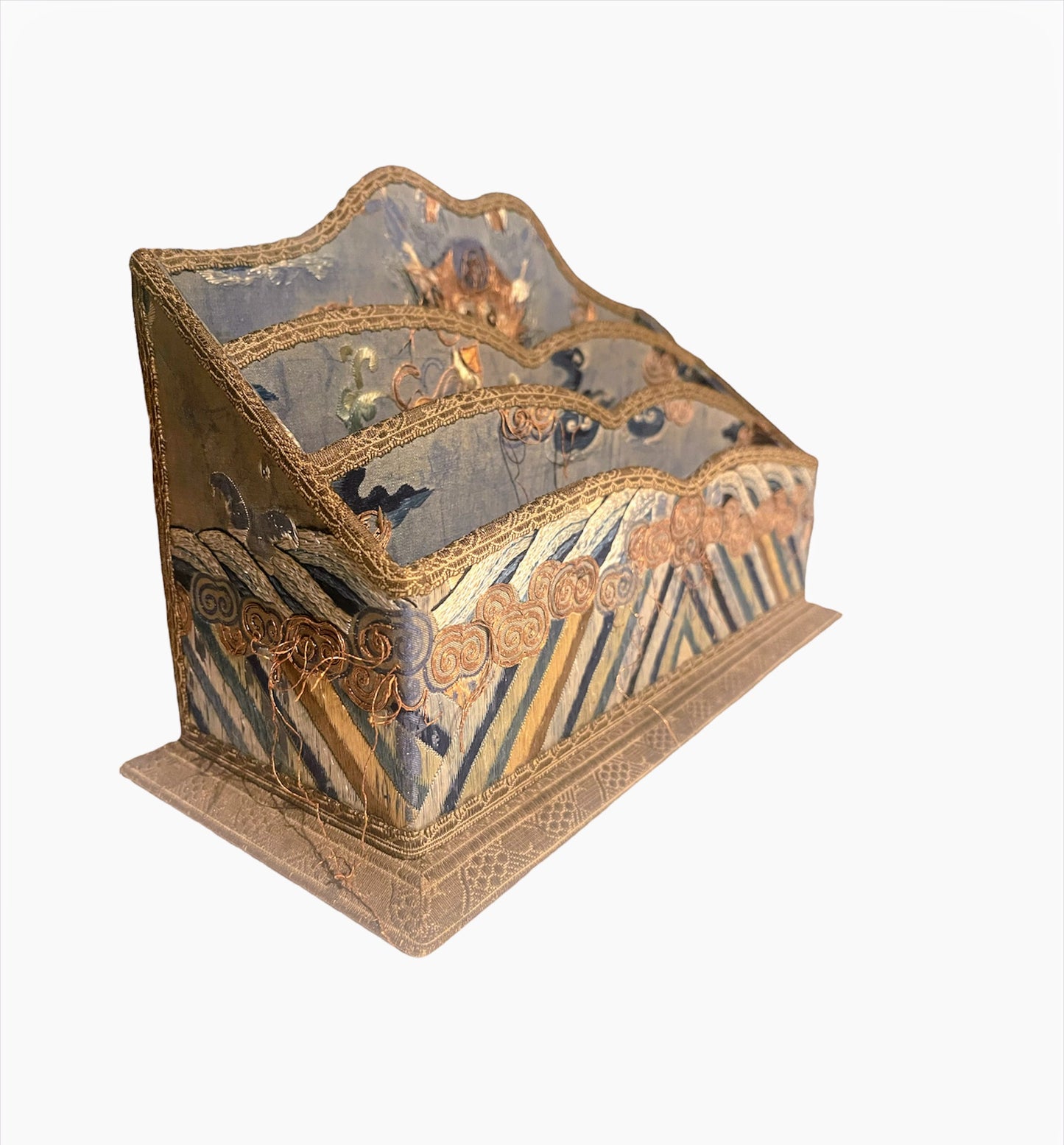 An antique Chinese letter holder