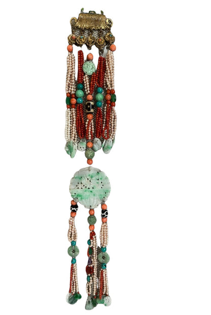 A TRADITIONAL TIBETAN CHAB-CHAB JEWELRY