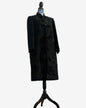 A vintage Chinese silk velvet coat
