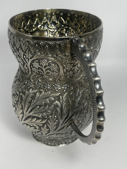 Early 20th C., antique hand chased pitcher