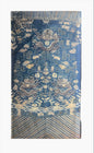 An antique framed Chinese dragon silk kesi