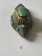 Antique Tibetan Turquoise hair beads