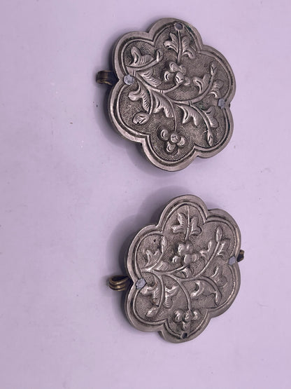 Antique Tibetan belt fasteners
