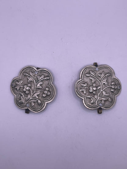 Antique Tibetan belt fasteners