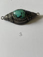 Antique Tibetan Turquoise hair beads