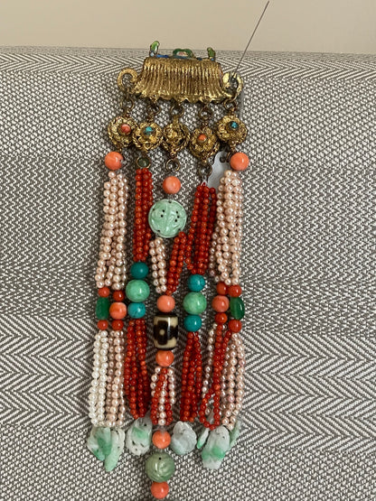 A TRADITIONAL TIBETAN CHAB-CHAB JEWELRY