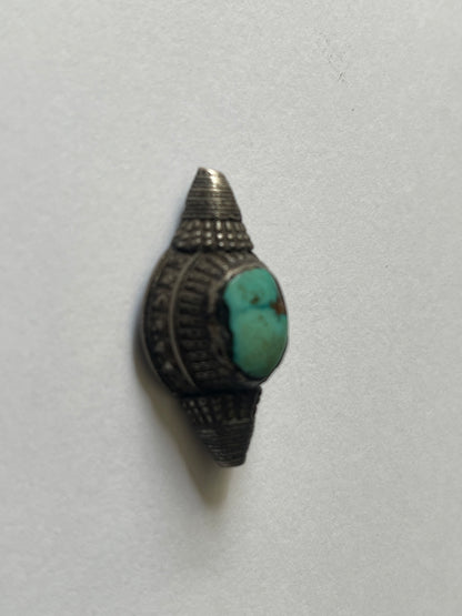 Antique Tibetan Turquoise hair beads