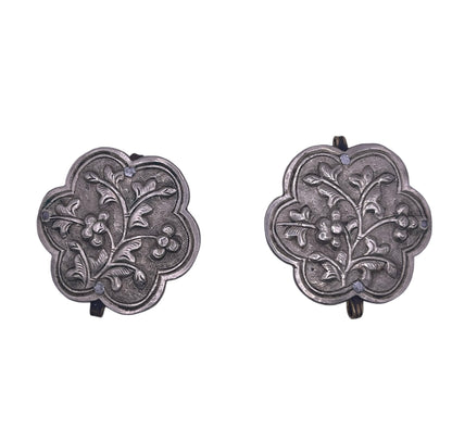 Antique Tibetan belt fasteners
