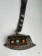 Antique Tibetan belt pendants- mechak or flint purses