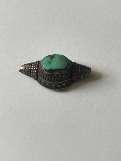 Antique Tibetan Turquoise hair beads
