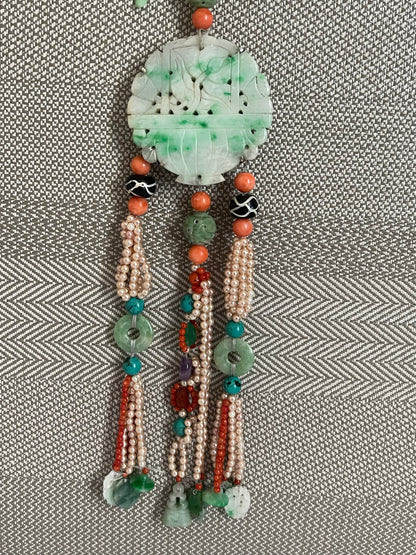 A TRADITIONAL TIBETAN CHAB-CHAB JEWELRY