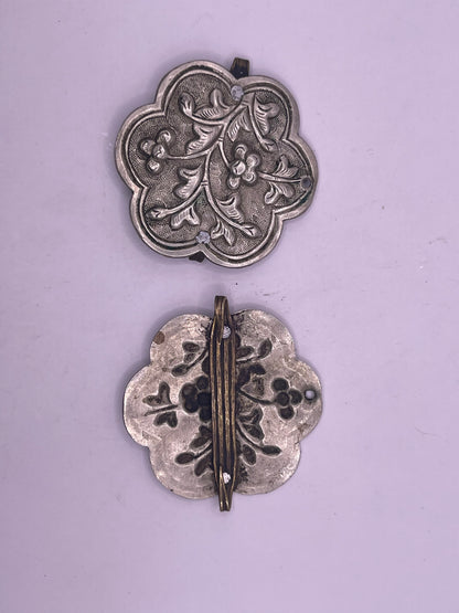 Antique Tibetan belt fasteners