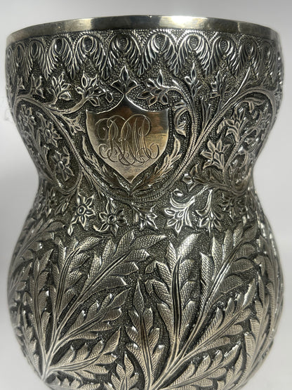 Early 20th C., antique hand chased pitcher